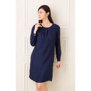 [Elizabeth McKay] Navy Bouvier Dress